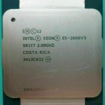 Intel Xeon E5-2666 V3 10 Core SR1Y7 2.9Ghz 135W Socket LGA 2011-3 CPU Processor