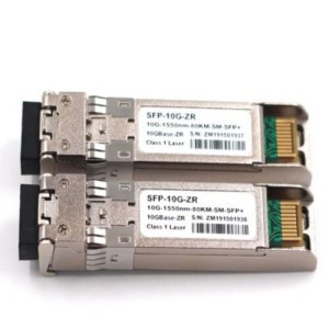 SFP-10G-ZR 10GBase-ZR 1550nm SFP+ 10G 80KM Compatible Cisco Optical Transceiver
