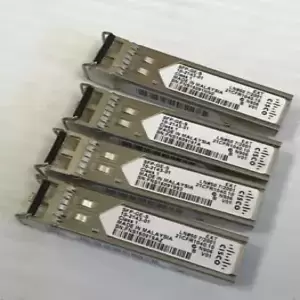 Lot of 4x Cisco Genuine 10-2143-01 SFP-GE-S 1000BASE-SX  SFP Transceiver