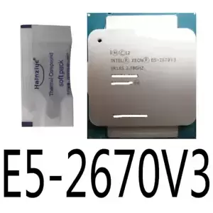 Intel Xeon E5-2670 V3 12Core 2.3Ghz 30MB 9.60 GT/S SR1XS LGA2011-3 CPU Processor