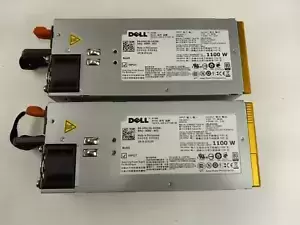 Lot of *2* Dell ATSN 7001515-J100 Server Power Supplies Z1100P-00 DP/N 0Y613G