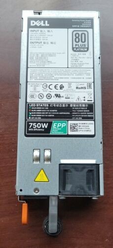 Dell 0W8R3C 80+ Platinum EPP 750 Watt Server Power Supply