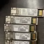 5qty Cisco 8GB Fiber Channel SW SFP+ LC Transceiver | DS-SFP-FC8G-SW | Genuine