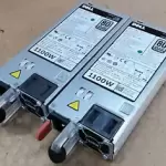 Lot of 2 Dell HT6GX 1100W 80 Plus Platinum Server Power Supply For PowerEdge