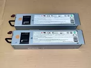 Lot of 2x Supermicro PWS-606P-1R 600W 80+ Platinum Server Power Supply Supplies