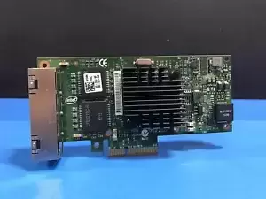 Dell Intel I350-T4 Quad Port PCI-E Ethernet Server Adapter 9YD6K No Bracket