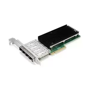 10Gb PCI-E NIC Network Card, Quad SFP+ Ports, with Original Intel X710-BM1 Co...