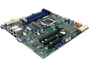SUPERMICRO MBD-X11SSH-LN4F-O Micro ATX Server Motherboard LGA 1151 Intel C236