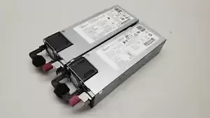 LOT 2X - HP 500W Gen 10 Power Supply HSTNS-PL40-1 865399-001