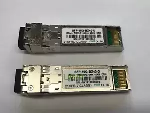 SFP-10G-BX40-D/SFP-10G-BX40-U CISCO COMPATIBLE PAIR OF BIDI SFP+ 10G 40KM DDM