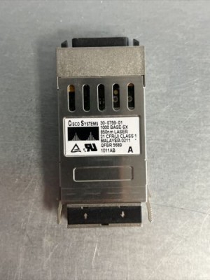 Cisco 30-0759-01 1000BASE-SX GBIC Transceiver Module