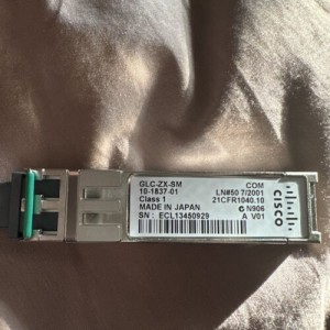 Genuine Cisco GLC-ZX-SM 1000BASE-ZX SFP transceiver module New Open Box