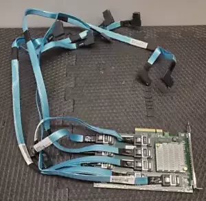 727250-B21 727252-001 761879-001 HP SAS 12GB DL380 G9 EXPANDER CARD w/ 9 Cables