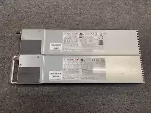 Lot of 2 Supermicro PWS-1K62P-1R 1620W 80 Plus Platinum Power Supply