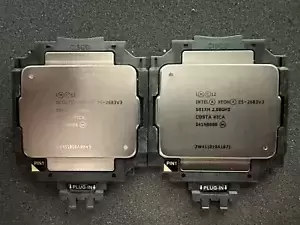 Intel Xeon E5-2683 V3 2.00GHz 14-Core  CPU Processor SR1XH MATCHING PAIR Matched