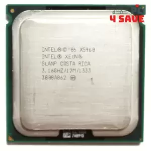 Intel Xeon X5460 3.16GHz 4-Core LGA771 Server CPU Processor SLANP SLBBA 120W