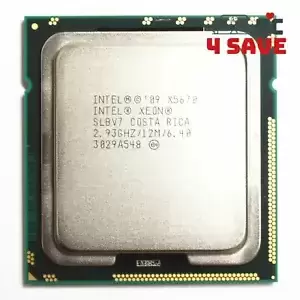 Intel Xeon X5670 SLBV7 2.93 GHz Six Core 12M LGA-1366 Server CPU Processor 95W