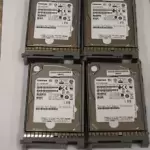 4 Cisco 58-100141-01 Toshiba HDEBL2IJAA51 1.8TB Server HDDs w Trays #2(032924)