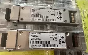 2pc Cisco 10-2542-01 XFP-10GLR-192SR-L 10GBASE-LR/LW 1310NM SMF TRANSCEIVER