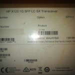Genuine HP JD118B X120 SX SFP LC Transceiver