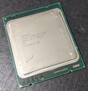 Intel Confidential "Xeon E5" ES Processor QA8G