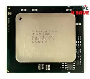 Intel Xeon E7-4870 2.40GHz 10-Core 30MB LGA1567 Server Processor CPU SLC3T 130W