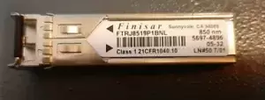 Lot of 8 Finisar 2GB 850nm 500m SFP mini-GBIC Transceiver FTRJ8519P1BNL