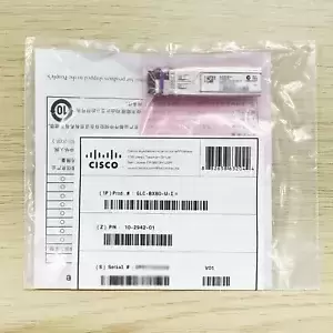 Cisco GLC-BX80-U-I 1000BASE-BX-U BiDi SFP Transceiver Module