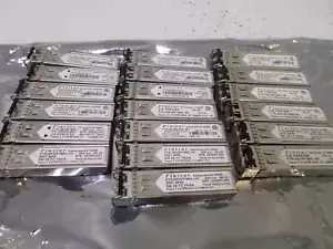 LOT OF 19 - OEM Finisar FTRJ8519P1BNL-B1 Fiber Optic SFP Transceiver Modules