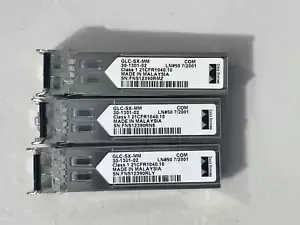 Cisco GLC-SX-MM 1000BASE-SX SFP transceiver module, MMF, 850nm, DOM.