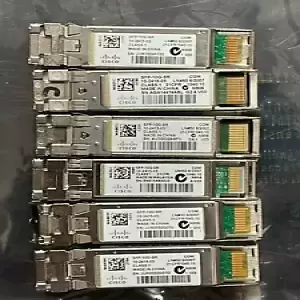 Cisco SFP-10G-SR V03 10-2415-03 Transceiver Module (Lot of 6)