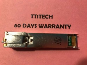 1G sfp copper RJ45 transceiver for Cisco 9200L or Ciscor 2960X