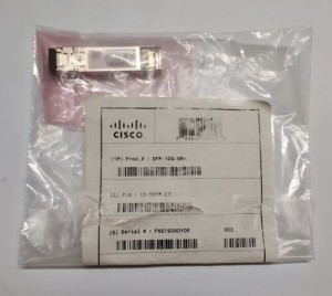 New Cisco SFP-10G-SR-S 10-3105-01 Authentic Transceiver HOLOGRAM *1-YR WARRANTY*