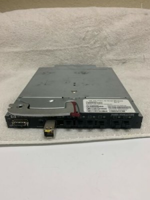 HP VC Flex-10 Ethernet Module PN 455880-B21 456095-001 w/1GB TRANSCEIVER
