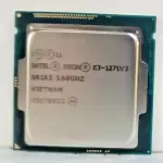 Intel Xeon E3-1271V3 3.6GHz 8MB SR1R3 Skt. FCLGA1150 Server Processor CPU