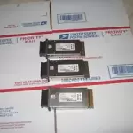 Cisco Lot of 3 10-2036-04 X2-10GB-LR V04 Ethernet Transceiver Module