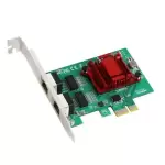 Dual port Gigabit Ethernet  Adapter Network Adapter NIC Intel- 82571EB PCIE Card