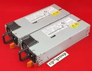 LOT OF 2 IBM Emerson 750W 80 Plus Platinum Power Supplies 94Y8086