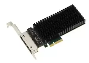 Network Card Pcie x4 Quad Lan Gigabit Ethernet RJ45 With 4 Chipsets Intel I210