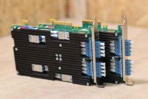 PE2G4BPFI80 Silicom QPort Fiber Gigabit Ethernet Express Bypass Server  Adapter