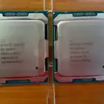 MATCHING PAIR of Intel Xeon E5-2620 2.1GHz 20 MB LGA2011-3 8-Core CPU SR2R6