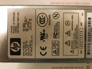 HP 400W Proliant DL380 Server Power Supply ESP113A Series PS-3381-1C2