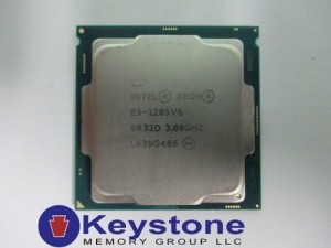 Intel Xeon E3-1205 V6 3.0GHz 4 Cores 4 Threads LGA1151 SR32D 65 W CPU *km