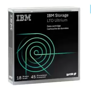 IBM LTO9 Tape Cartridge (10 Pack) Ultrium-9 Backup Tape - Brand New