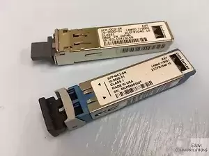 LOT OF 2 - GENUINE SFP-OC3-SR CISCO OC3/STM1 EXT SM 10-2020-01 SOOTACFHAA