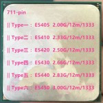Intel Xeon Quad Core E5405 E5410 E5420 E5430 E5440 E5450 771 CPU