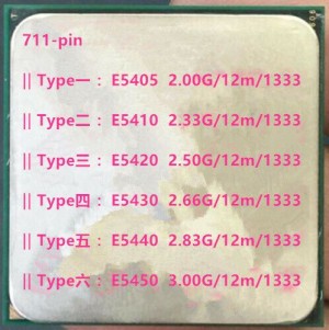 Intel Xeon Quad Core E5405 E5410 E5420 E5430 E5440 E5450 771 CPU