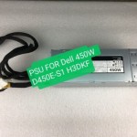 PSU FOR DELL POWER SUPPLY 80 BRONZE 450W POWEREDGE SERVER T430 H3DKF D450E-S1