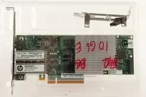 HP NC523SFP DUAL PORT 10GB SERVER ADAPTER HIGH PROFILE 593742-001 // 593715-001