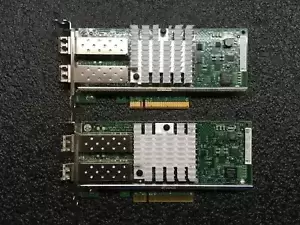 Lot of 2 Intel E10G42BFSRG1P5 10GB 2Port  Server Adapter